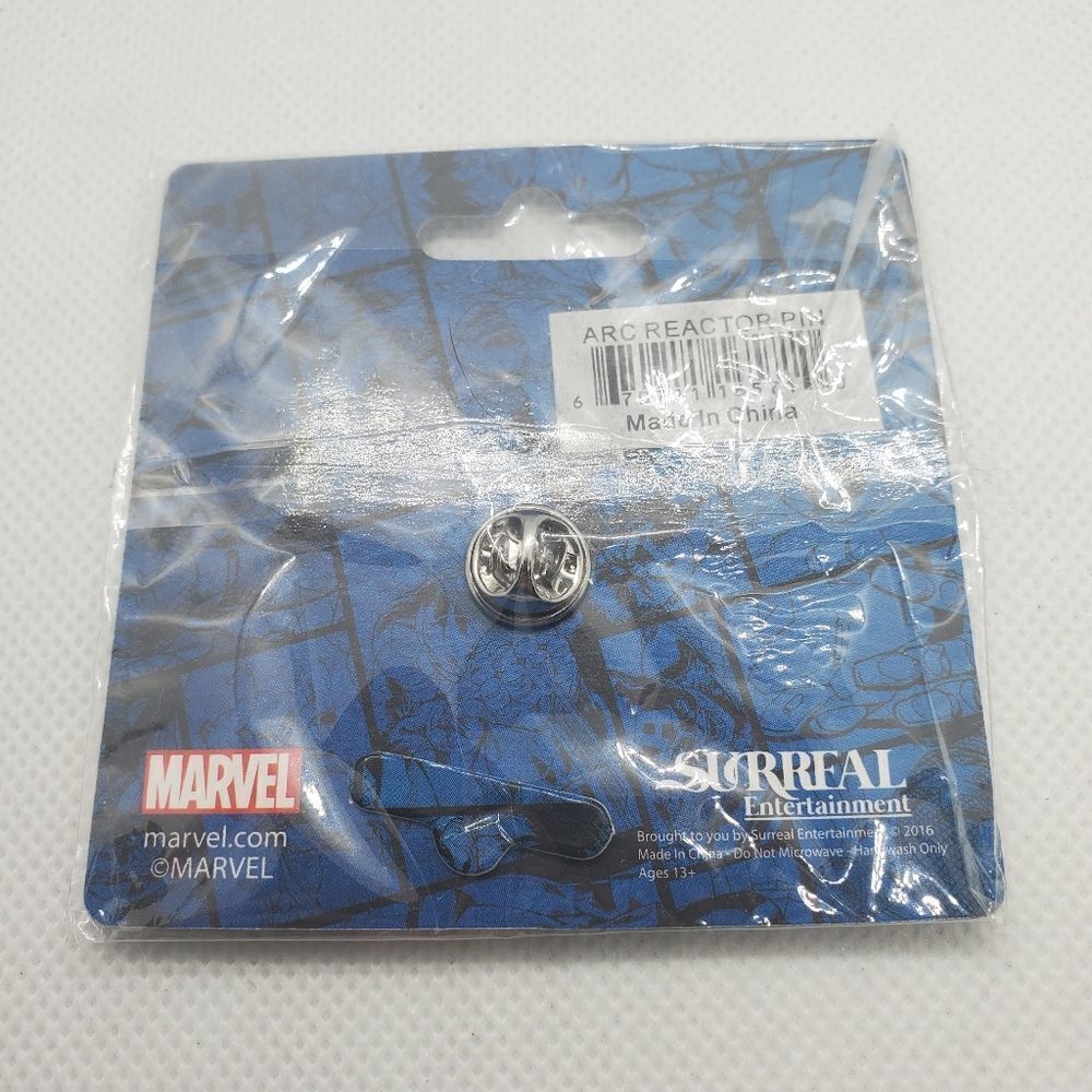 NWT Marvel Arc Reactor Pin - Picture 8 of 8